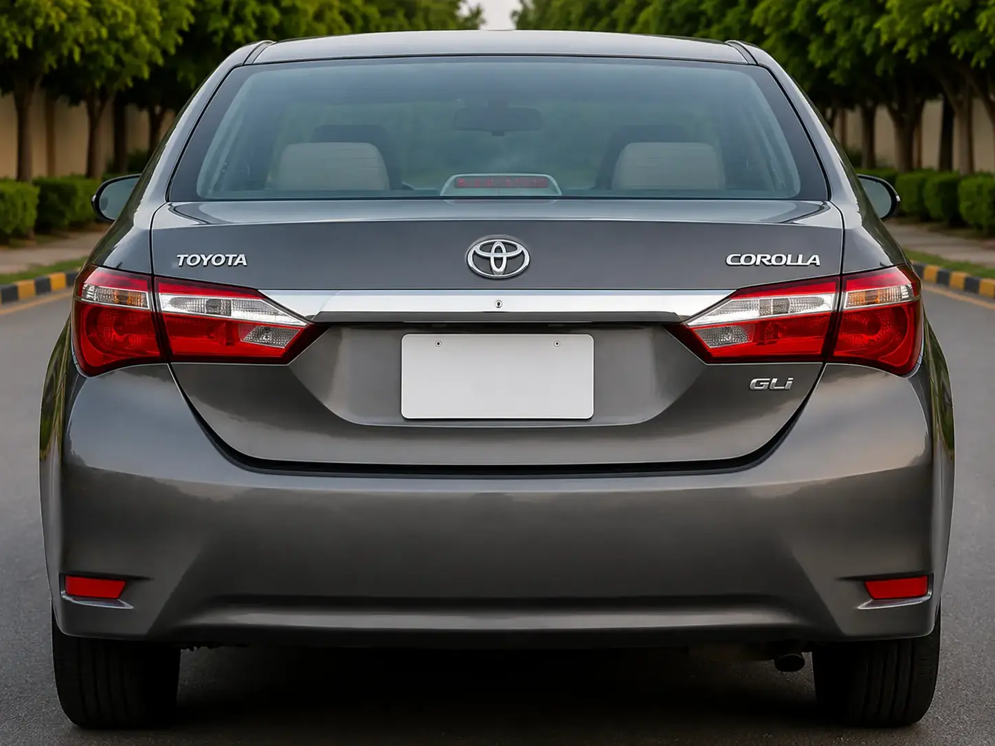 Toyota-Corolla-GLi-back-view-GB-